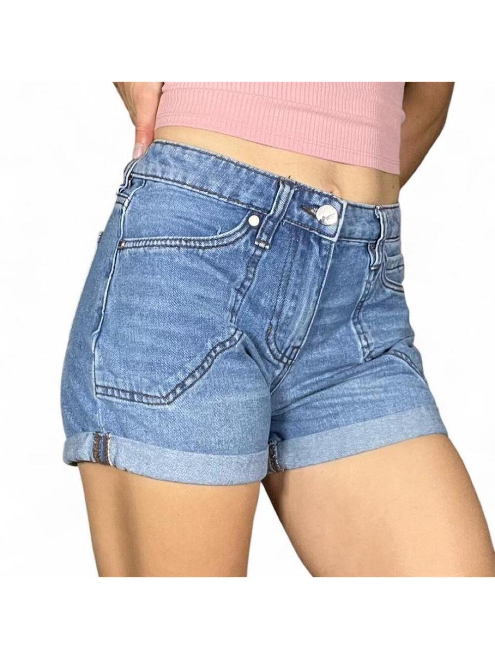 PTCL Blue Denim Shorts